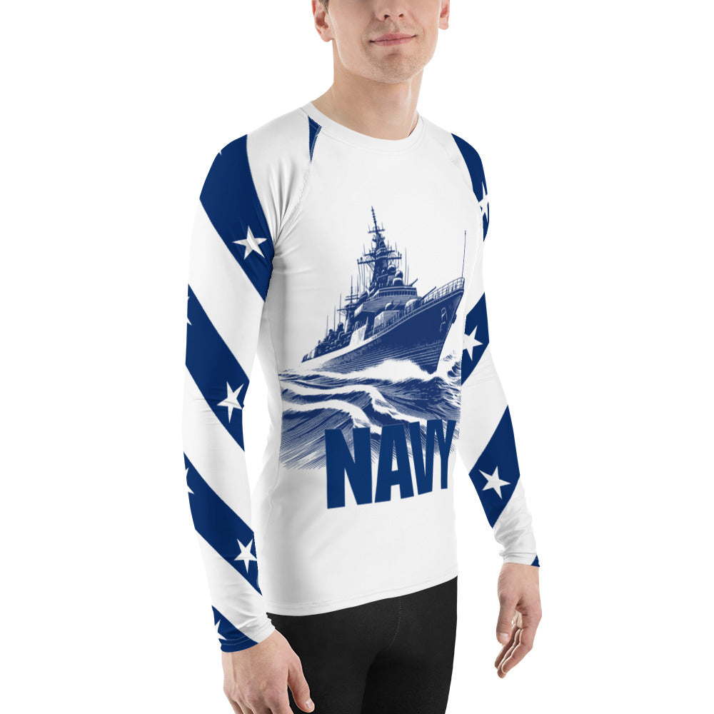 Navy Men's Rash Guard