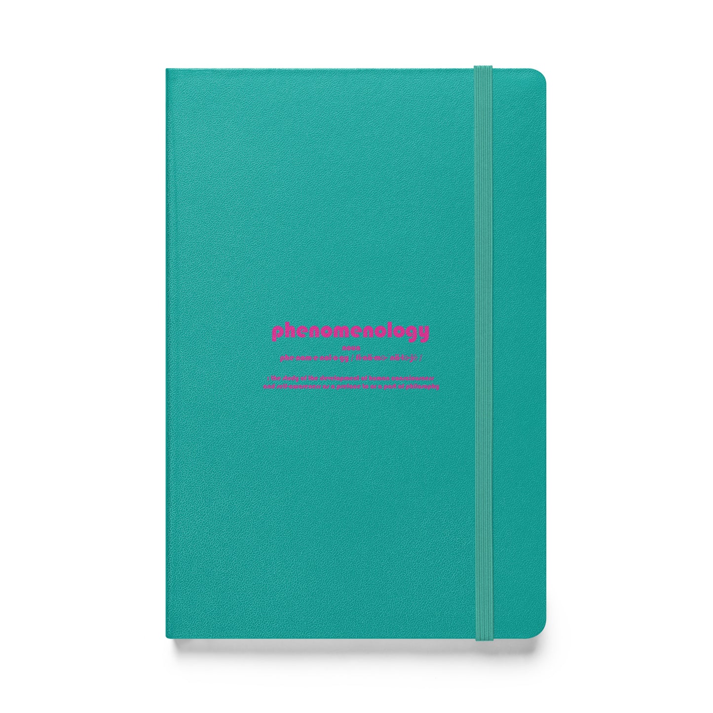 Phenomenology Hardcover bound notebook