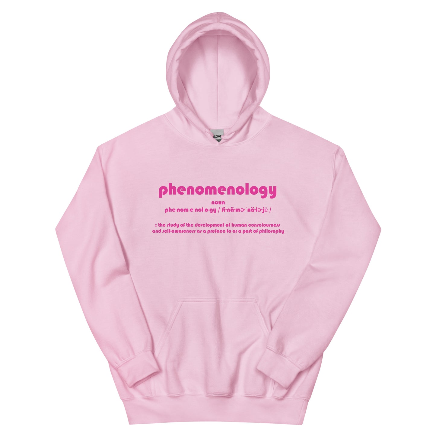 Phenomenology Unisex Hoodie