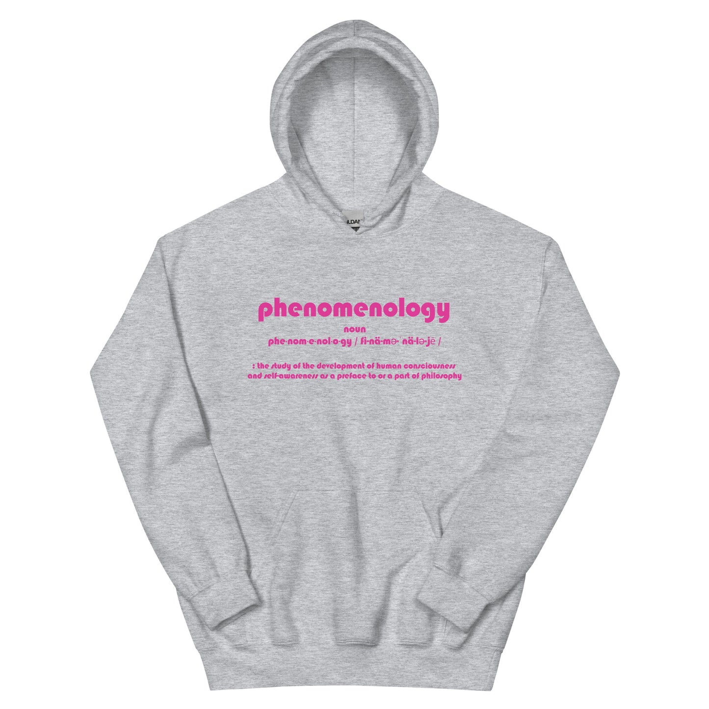 Phenomenology Unisex Hoodie