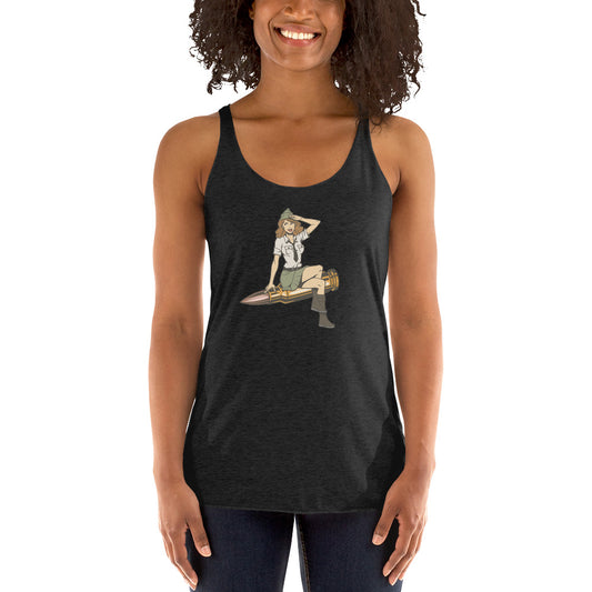 Bullet Babe Women's Racerback Tank