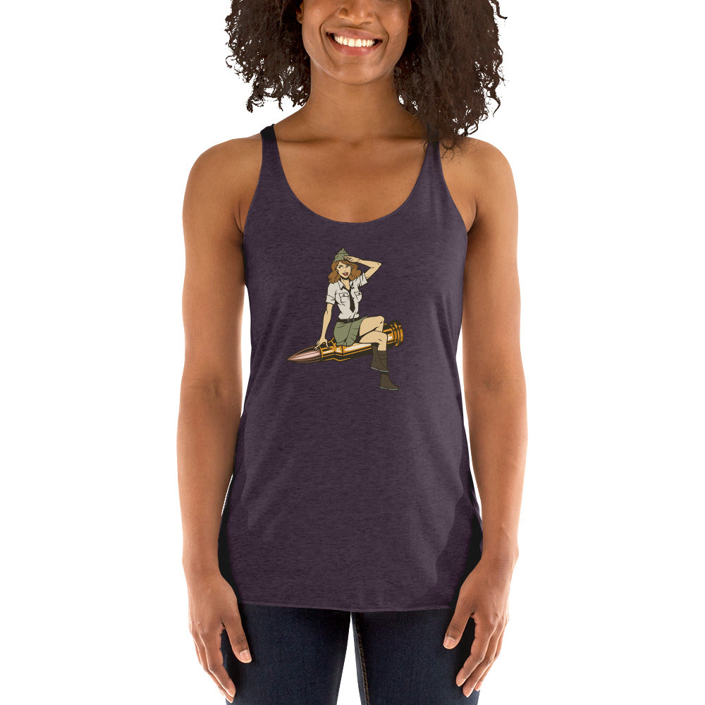 Bullet Babe Women's Racerback Tank